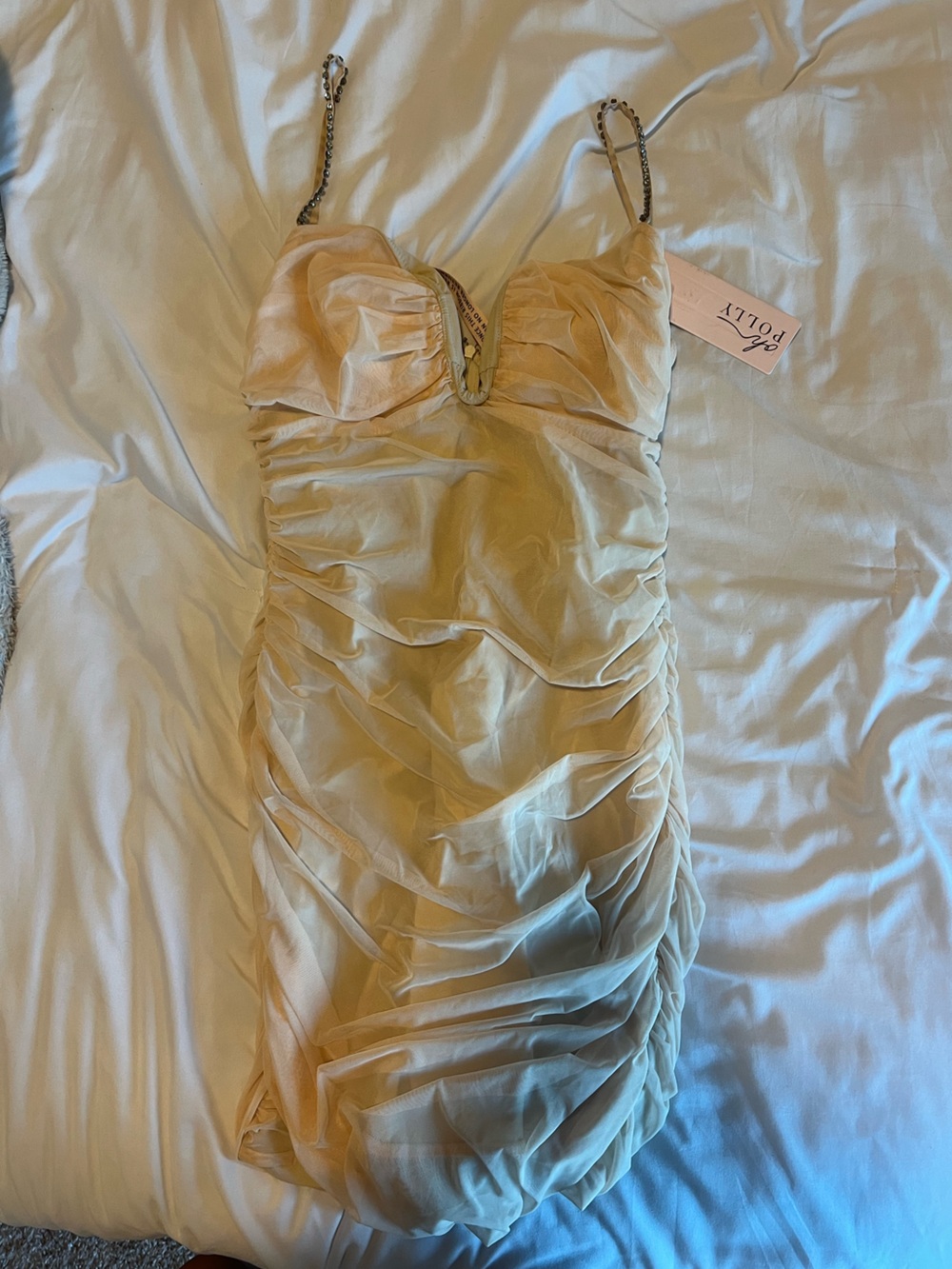 Oh Polly Ruched Mini Dress - Picture 3 of 4